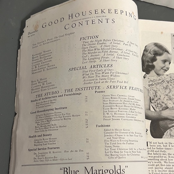 Vintage Magazine Trio December 1933 & 1934 Holiday Entertaining Style Decor - Picture 10 of 15